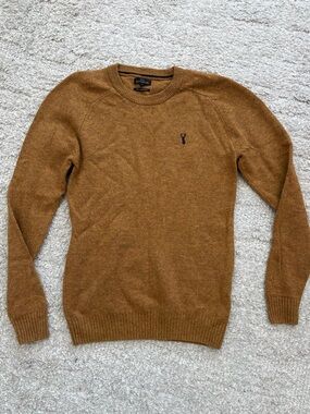 Next Signature Men's Crewneck Sweater Camel Brown * Sz. Small
